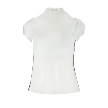Polo Equithème Ocala maniche corte Bianco Polo Equithème Ocala maniche corte Bianco