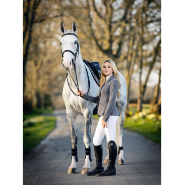 Giacca da concorso LeMieux Dynamique Grafite Grigio Giacca da concorso LeMieux Dynamique Grafite Grigio