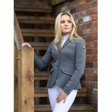 Giacca da concorso LeMieux Dynamique Grafite Grigio Giacca da concorso LeMieux Dynamique Grafite Grigio