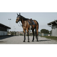 Cuffia antimosche Equithème French Touch Nero Cuffia antimosche Equithème French Touch Nero