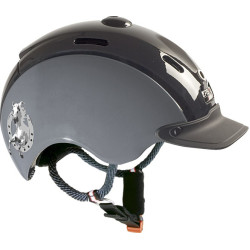 Casco Casco Nori Nero / grigio / ferro di cavallo