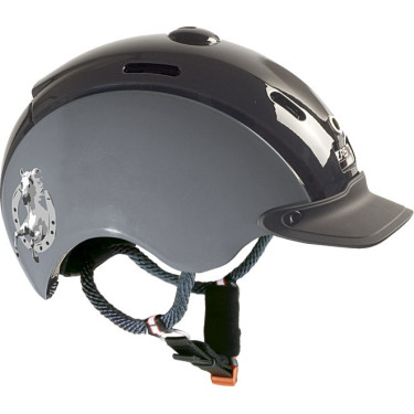 Casco Casco Nori Nero / grigio / ferro di cavallo