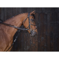 Redini di gogue in cuoio Riding World Nero Redini di gogue in cuoio Riding World Nero