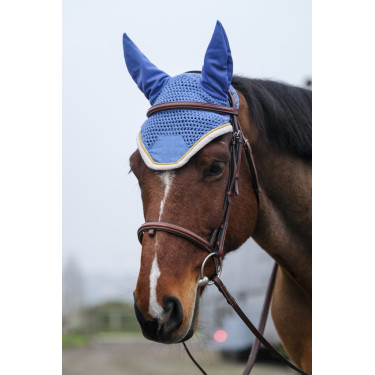 Cuffia antimosche Equithème Denim