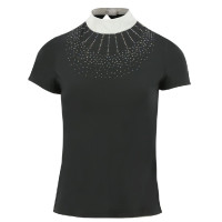 Polo Equithème London maniche corte Nero