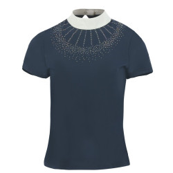 Polo Equithème London maniche corte Blu navy Polo Equithème London maniche corte Blu navy