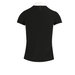 Polo Equithème Lerma maniche corte Nero
