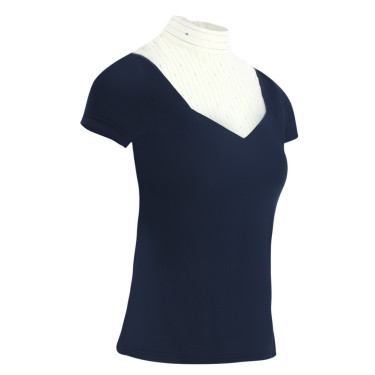 Polo Equithème Lerma maniche corte Blu navy Polo Equithème Lerma maniche corte Blu navy