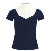 Polo Equithème Lerma maniche corte Blu navy Polo Equithème Lerma maniche corte Blu navy