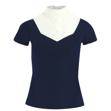 Polo Equithème Lerma maniche corte Blu navy Polo Equithème Lerma maniche corte Blu navy