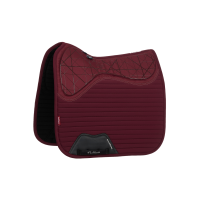 Tapis LeMieux dressage Soft Shell antidérapant Bordeaux