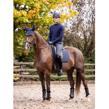 Sottosella da dressage LeMieux softshell antiscivolo Blu navy