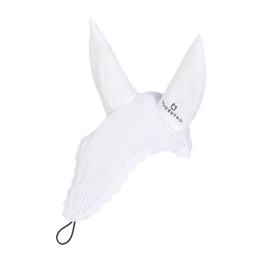 Cuffia antimosche lunga Equestro Bianco Cuffia antimosche lunga Equestro Bianco