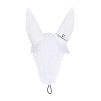 Cuffia antimosche lunga Equestro Bianco