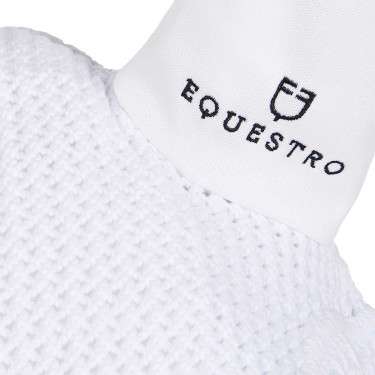 Cuffia antimosche lunga Equestro Bianco Cuffia antimosche lunga Equestro Bianco