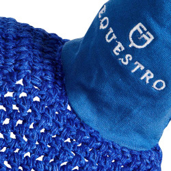 Cuffia antimosche lunga Equestro Blu reale