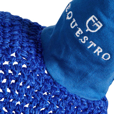 Cuffia antimosche lunga Equestro Blu reale