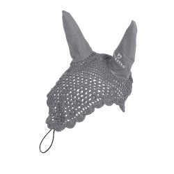 Cuffia antimosche lunga Equestro Grigio