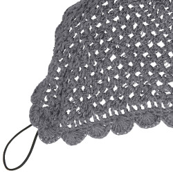 Cuffia antimosche lunga Equestro Grigio Cuffia antimosche lunga Equestro Grigio
