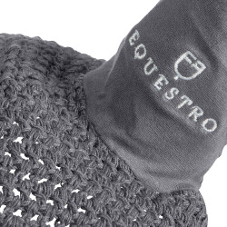 Cuffia antimosche lunga Equestro Grigio Cuffia antimosche lunga Equestro Grigio