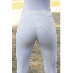 Leggings da equitazione ClassicStar Covalliero Bianco