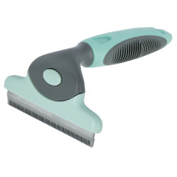 Spazzola per manto Kerbl Turchese Blu