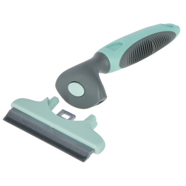 Spazzola per manto Kerbl Turchese Blu