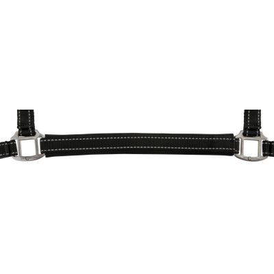 Licol Reflective Covalliero Noir / argent