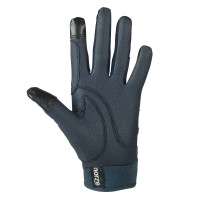Guanti Horze con stampa a cuore scintillante per bambini Blu navy scuro Guanti Horze con stampa a cuore scintillante per bambini Blu navy scuro
