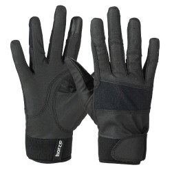 Guanti elasticizzati da donna Horze con polsini in neoprene