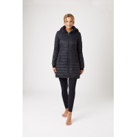 Piumino lungo da donna Horze Charlotte Blu navy scuro Piumino lungo da donna Horze Charlotte Blu navy scuro