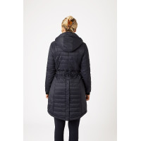 Piumino lungo da donna Horze Charlotte Blu navy scuro Piumino lungo da donna Horze Charlotte Blu navy scuro