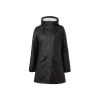 Impermeabile in pile da donna Horze Billie Nero