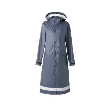 Impermeabile da donna Horze Hazel lungo con spacchi