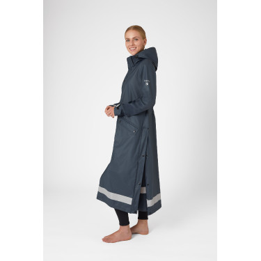 Impermeabile da donna Horze Hazel lungo con spacchi Impermeabile da donna Horze Hazel lungo con spacchi