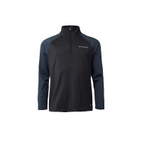 Top da allenamento B Vertigo Edmund da uomo con cerniera lampo Blu navy scuro / ombra blu