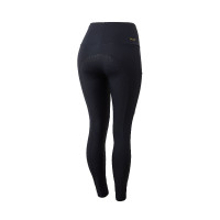 Leggings Horze Mathilde da donna con grip in silicone Blu navy scuro