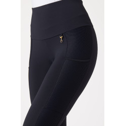 Leggings Horze Mathilde da donna con grip in silicone Blu navy scuro Leggings Horze Mathilde da donna con grip in silicone Blu navy scuro