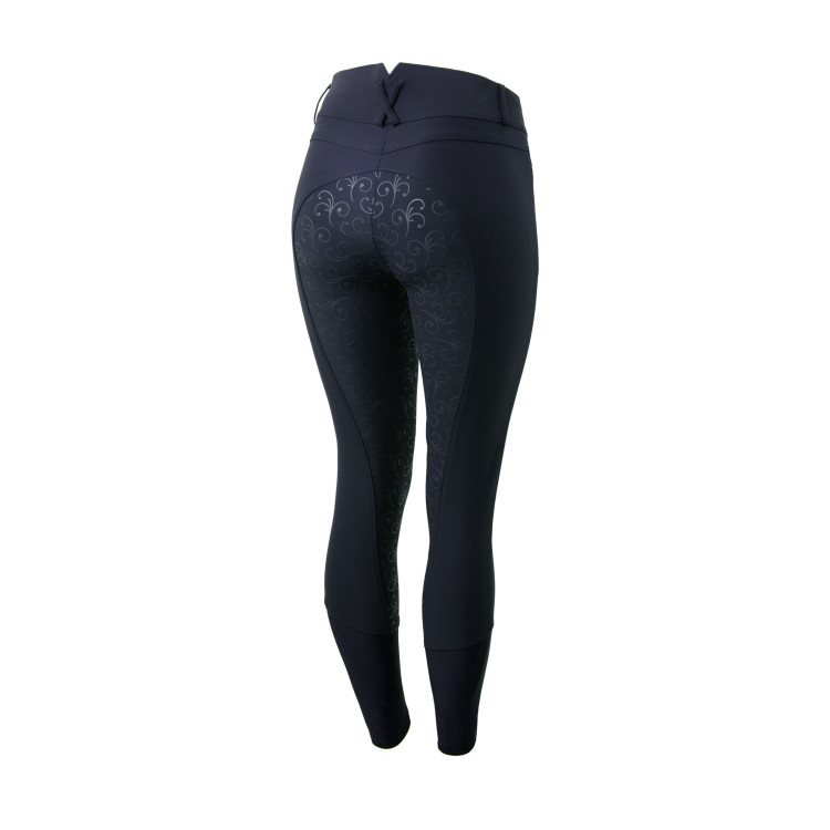 Pantaloni leggeri da donna Horze Angelina con grip in silicone a tutta seduta ed elasticizzati Pantaloni leggeri da donna Horze Angelina con grip in silicone a tutta seduta ed elasticizzati