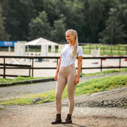 Stivaletti Horze in pelle Jodhpur Highgate Paddock donna Marrone