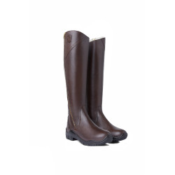 Stivali foderati in pelle Horze Aspen donna