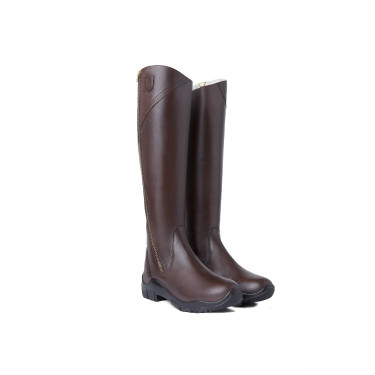 Stivali foderati in pelle Horze Aspen donna