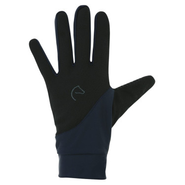 Guanti Equithème Knit digital Nero / blu navy Blu marino