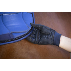 Guanti Equithème Knit digital Nero / blu navy Blu marino