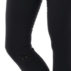 Pantaloni Equitheme Lor fondo in silicone Nero Pantaloni Equitheme Lor fondo in silicone Nero