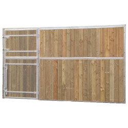 Facciata interamente in legno Pro La Gée Pino Douglas senza porta Facciata interamente in legno Pro La Gée Pino Douglas senza porta