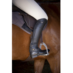 Mini-chaps Equithème Elite Nero