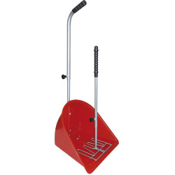 Paletta + rastrello per letame Hippotonic Rosso