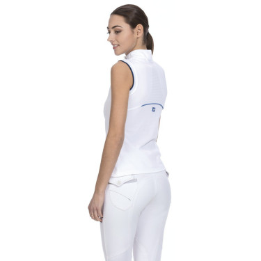 Polo de concours Equit'M sans manches femme Polo de concours Equit'M sans manches femme