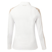 Polo Equithème Pekin maniche lunghe Bianco Polo Equithème Pekin maniche lunghe Bianco